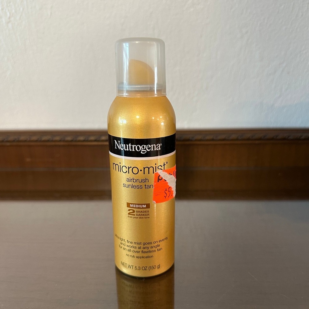 Neutrogena Micro-Mist Airbrush Sunless Tan Medium 2 Shades Darker DISCONTINUED